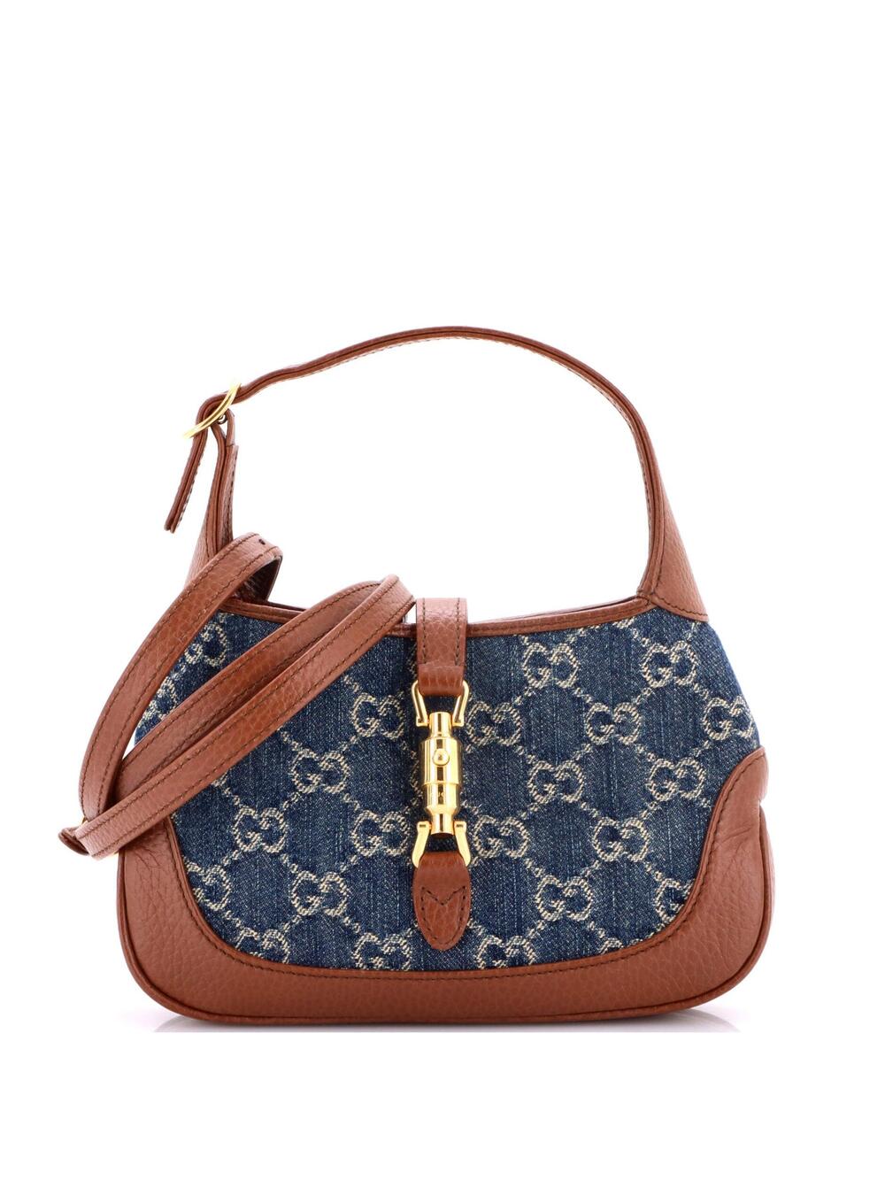 Gucci Jackie Hobo Gg Denim Mini #276833G18B